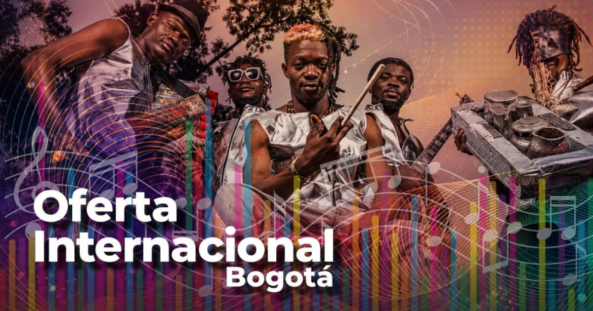 Foto de agrupaciones musicales en Bogotá.