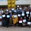 líderes y lideresas sociales en Bogotá se gradúan 