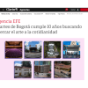 In the article entitled Idartes de Bogotá celebrates 10 years of bringing art closer to everyday life, the Argentine newspaper El Clarín reported on the tenth anniversary of the District Institute of the Arts of Bogota, Idartes. 