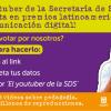 Youtuber de Secretaría de Salud, finalista premios Latam Digital 2021