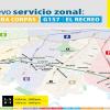 Nueva ruta zonal C157- G157, que conectará al barrio Suba Corpas con El Recreo.