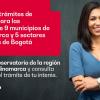 Información de trámites empresariales de Bogotá y la Región en un solo lugar