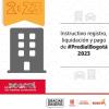 Cómo pagar en línea los impuestos predial y vehicular en 2023, Bogotá