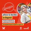 Promoción de presupuestos participativos Bogotá