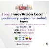 Inscríbete en foro Innovación Local participa y mejora tu ciudad IDPAC