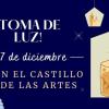 Toma de luz y celebración del Castillo de las Artes en diciembre 2023
