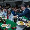 Alcaldesa y su gabinete celebraron cena navideña para 1.200 habitantes.