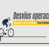 Servicios de TransMilenio que tendrán desvíos durante el Tour Colombia