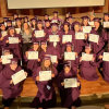 150 mujeres cuidadoras cumplieron su sueño de graduarse con toga y birrete 