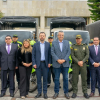 Bogotá recibió de la Nación 20 motocicletas y 17 camiones para la seguridad 