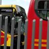 TransMilenio lamenta accidente entre dos buses en calle 80 en Bogotá