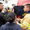 Incendio forestal en Bogotá en la localidad de San Cristóbal 2025 