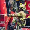 Bomberos Bogotá controla incendio en calle 13 sur con carrera 14 este