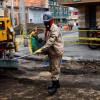 Movilidad en Bogotá intervención vía en La Libertad de Barrios Unidos