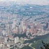 Foto panorámica de Bogotá