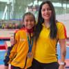 Foto de las deportistas María José Arias y Sara Luna Castrillón