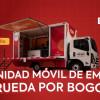 Foto de la Unidad Móvil de Atención de la Agencia Distrital de Empleo de Bogotá.