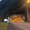 Imagen del túnel en la Vía al Llano