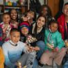 Foto que muestra niños y niñas que hacen parte de la Fundación Semilla de Vida Eterna en Ciudad Bolívar