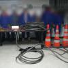En la foto las capturas de estas personas por hurto de cable