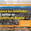 Imagen de la pieza gráfica que promociona el sorteo de la Lotería de Bogotá de este viernes 26 de diciembre