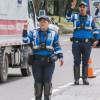 Foto de Agentes Civiles de Tránsito de Bogotá realizando acciones de control de tránsito y movilidad.