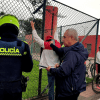 Foto de policías en un operativo en Bogotá