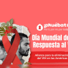 Imagen de la pieza gráfica que promociona el Día Mundial contra el Sida