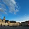 Foto de la Plaza de Bolívar en el centro de Bogotá.