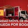 Foto de la Unidad Móvil de Atención de la Agencia Distrital de Empleo de Bogotá.