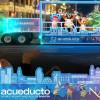 Foto que muestra la caravana del Acueducto de Bogotá