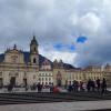 Foto que muestra la Plaza de Bolívar en Bogotá 