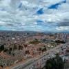 Una foto de la panorámica de Bogotá 