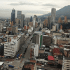 Foto panorámica de Bogotá