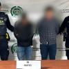 En la foto los dos capturados por la Policía