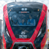 Imagen del metro de Bogotá durante una prueba