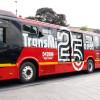 Foto de un bus de TransMilenio 