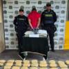 Hombre de 20 años capturado por el delito de tráfico, fabricación o porte de estupefacientes.