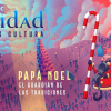 Imagen con la gráfica de Papá Noel personaje de Navidad es Cultura 2025