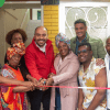 Imagen de la inauguración de la casa Afro