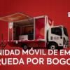 Foto de la Unidad Móvil de Atención de la Agencia Distrital de Empleo de Bogotá.