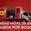 Foto de la Unidad Móvil de Atención de la Agencia Distrital de Empleo de Bogotá.