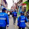 Foto de recorridos y operativos de uso adecuado y organización del espacio público en Bogotá.
