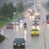 Foto de lluvias en Bogotá.