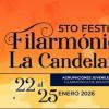 Afiche oficial del Festival Filarmónico de La Candelaria