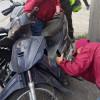 Verificación de motocicleta durante megatoma en Rafael Uribe Uribe