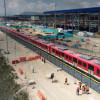 Foto de un tren del Metro de Bogotá