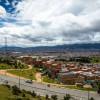 Foto panorámica de Bogotá