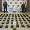 71 paquetes de marihuana encontrados