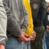 Personas capturadas en operativo contra la extorsión